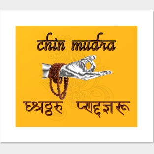 Chin Mudra Posters and Art